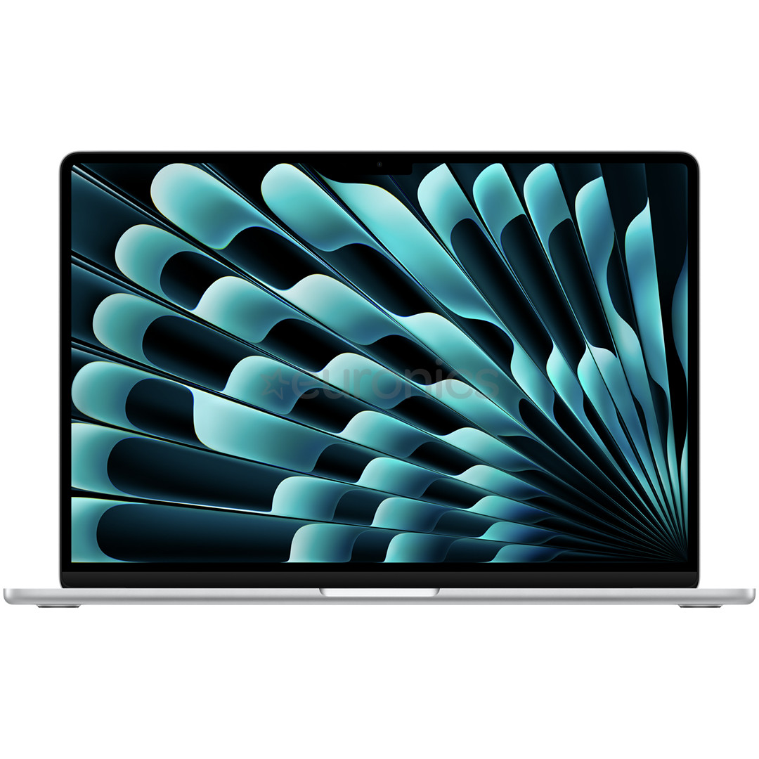 Apple MacBook Air 15 (2026), M5, 10C/10C, 16 GB, 1 TB, ENG, hõbe - Sülearvuti MDVA4ZE/A