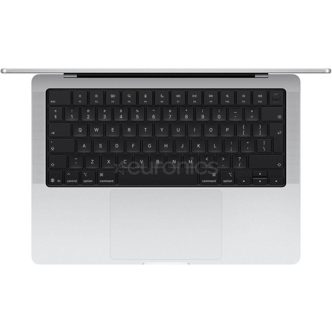 Apple MacBook Pro 14 (2026), M5 Max, 18C/32C, 36 ГБ, 2 ТБ, ENG, серебристый - Ноутбук