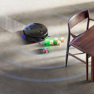 Dyson Spot+Scrub™ AI, märg- ja kuivpuhasuts, must - Robottolmuimeja