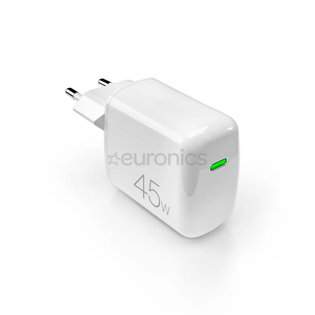 Puro Wall Charger Mini Pro 45 Вт, USB-C, белый - Зарядное устройство