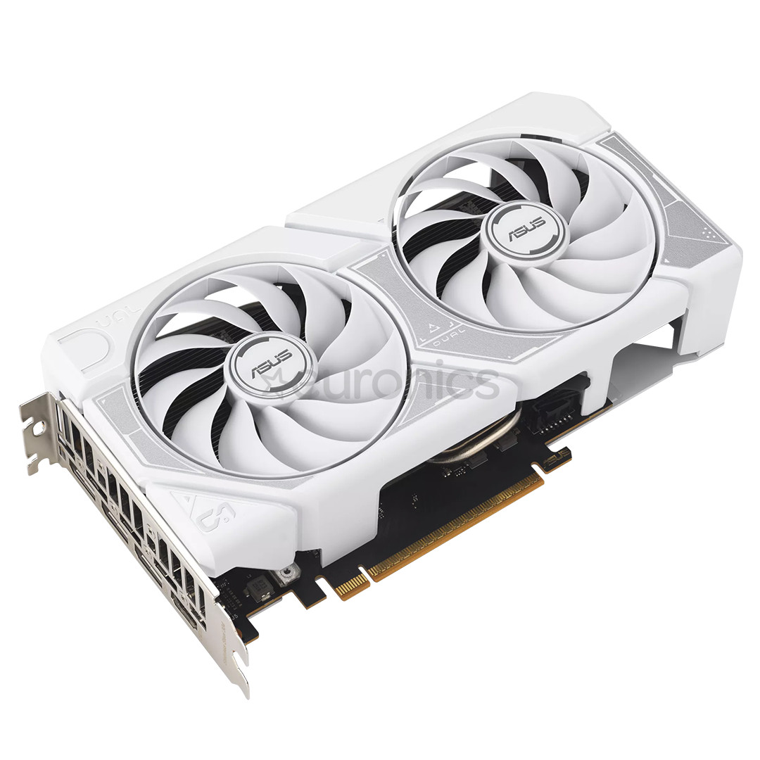 Asus NVIDIA GeForce RTX 5060, 8 GB, 128 bit, GDDR7, valge - Graafikakaart