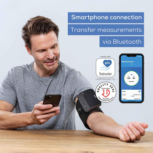 Beurer easyLock, black/beige - Blood pressure monitor