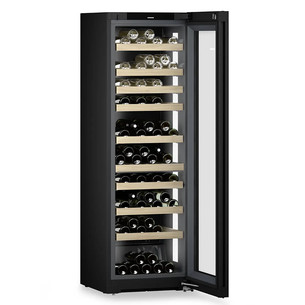 Liebherr Vinidor Selection, 106 бутылок, высота 186 см, черный - Винный шкаф