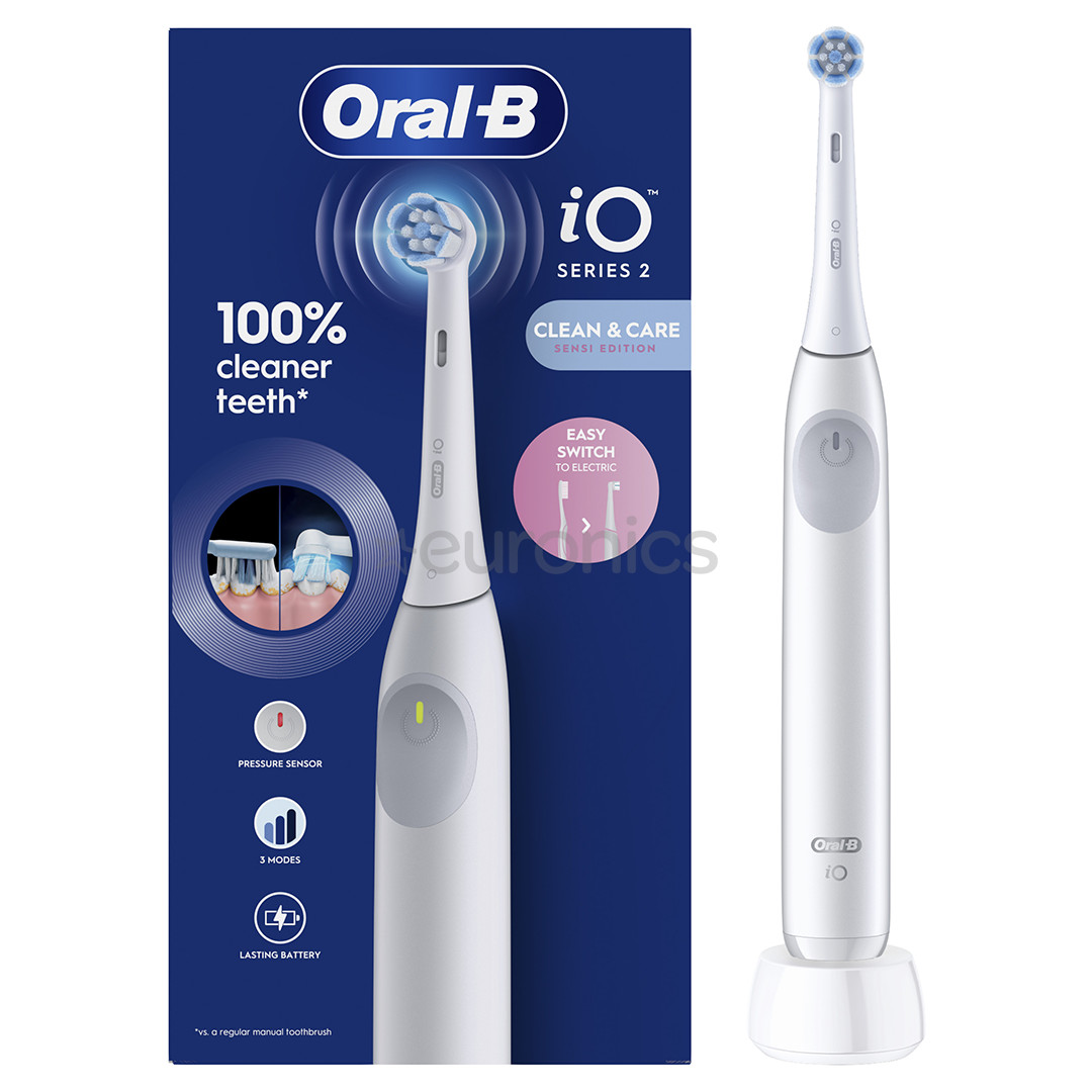 Braun Oral-B iO2, белый - Электрическая зубная щетка