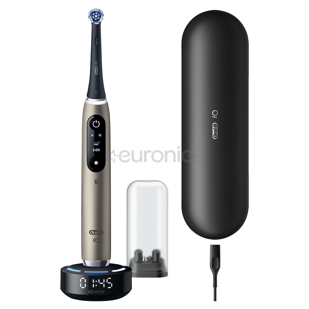 Braun Oral-B iO 10, Gold Edition, must/kuldne - Elektriline hambahari