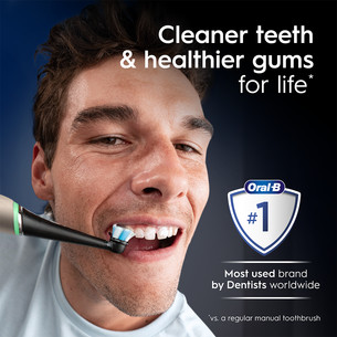 Braun Oral-B iO 10, Gold Edition, must/kuldne - Elektriline hambahari