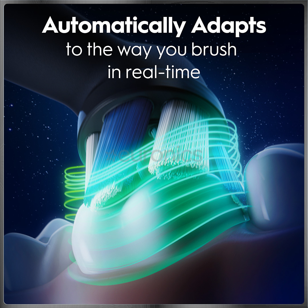 Braun Oral-B iO 10, Gold Edition, must/kuldne - Elektriline hambahari