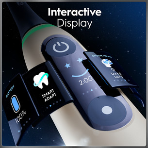 Braun Oral-B iO 10, Gold Edition, must/kuldne - Elektriline hambahari