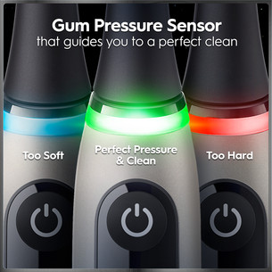 Braun Oral-B iO 10, Gold Edition, must/kuldne - Elektriline hambahari