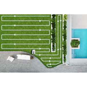 Ecovacs Goat A3000 Lidar Pro, valge/must - Piirdekaablivaba robotmuruniiduk