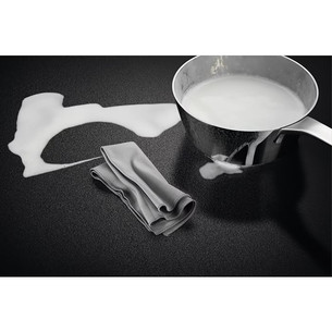 AEG 7000 Series SaphirMatt® Hob2Hood, laius 80 cm, must - Integreeritav induktsioonpliidiplaat õhupuhastiga