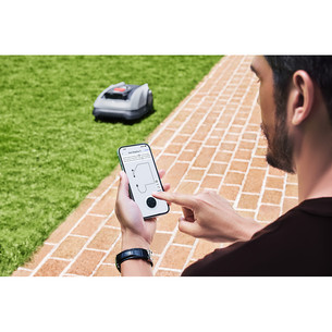 Ecovacs GOAT, hall/must - Piirdekaablivaba robotmuruniiduk