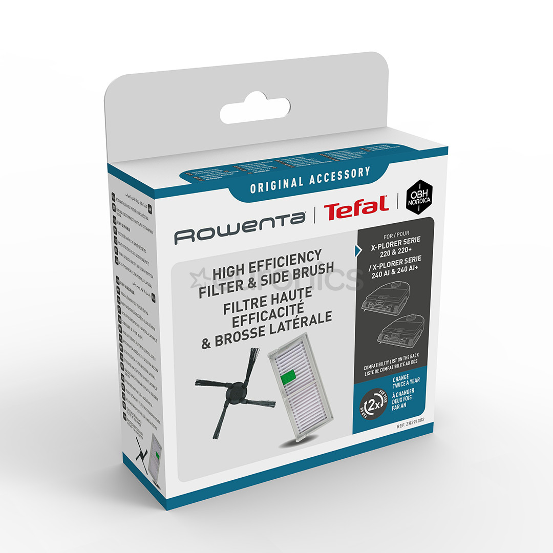 Tefal  Xplorer Series 220, 220+, 240 AI, 240 AI+ - Комплект аксессуаров для робота-пылесоса