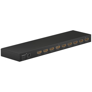 GOOBAY HDMI Splitter 1 to 8, 4K, 60 Hz, must - HDMI jagaja 58484