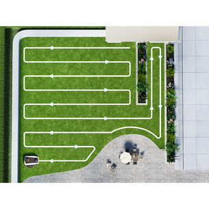 Ecovacs GOAT O1200 LiDAR PRO, valge/must - Piirdekaablivaba robotmuruniiduk