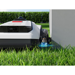 Ecovacs Goat A1600 LiDAR PRO, valge/must - Piirdekaablivaba robotmuruniiduk