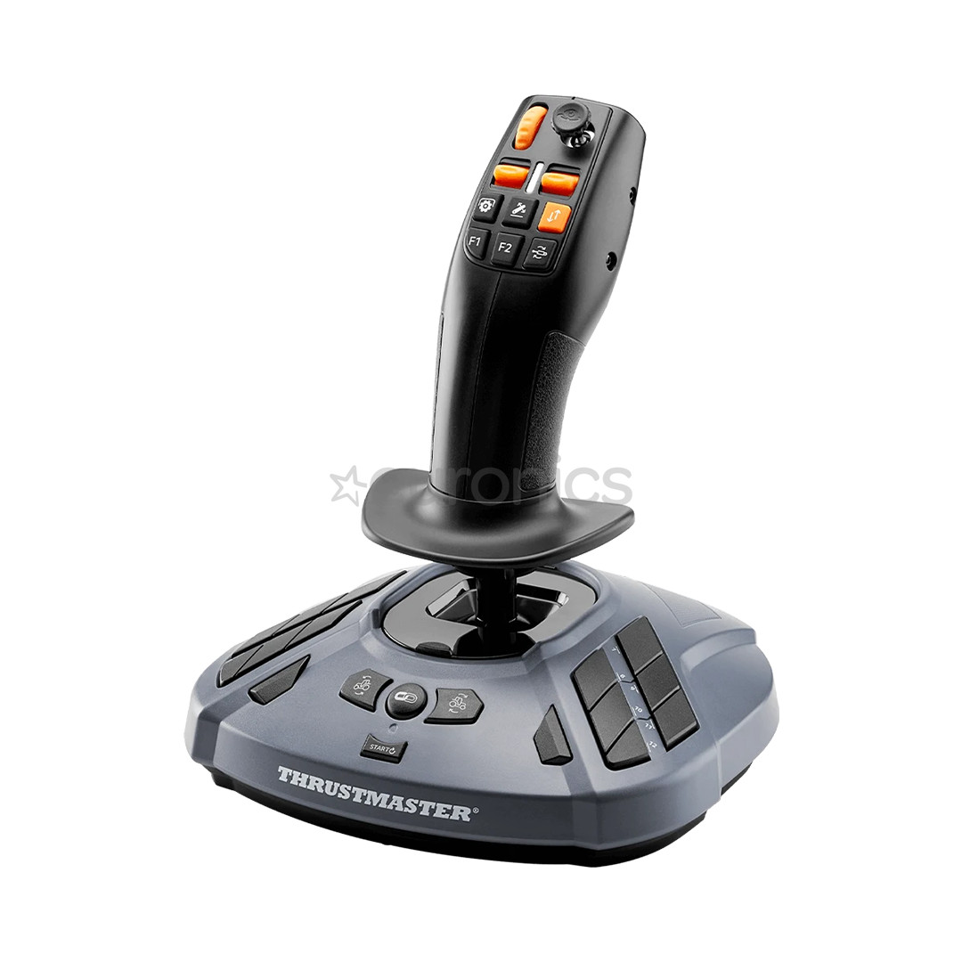 Thrustmaster Simtask Farmstick, PC, must/sinine - Juhtkang