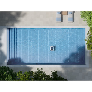 Ecovacs Ultramarine P1, valge/must - Basseini puhastusrobot