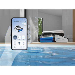 Ecovacs Ultramarine P1, valge/must - Basseini puhastusrobot
