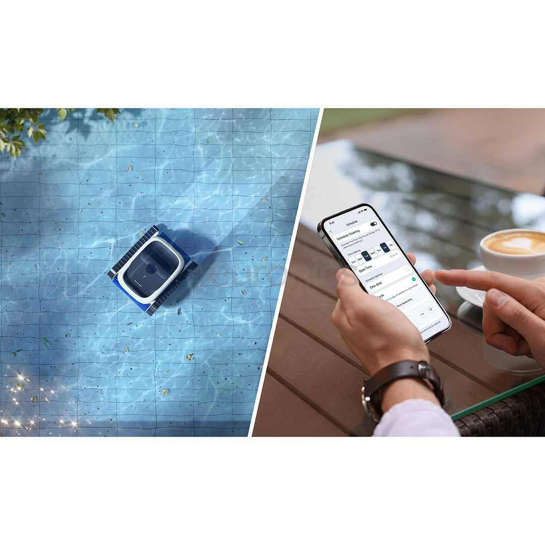 Ecovacs Ultramarine P1, valge/must - Basseini puhastusrobot