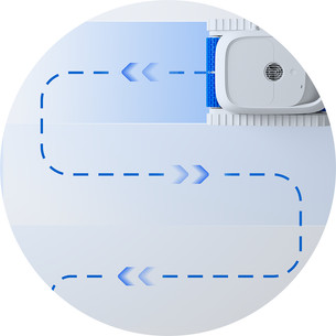 Ecovacs Ultramarine P1, valge/must - Basseini puhastusrobot