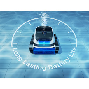 Ecovacs Ultramarine P1, valge/must - Basseini puhastusrobot