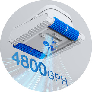 Ecovacs Ultramarine P1, valge/must - Basseini puhastusrobot