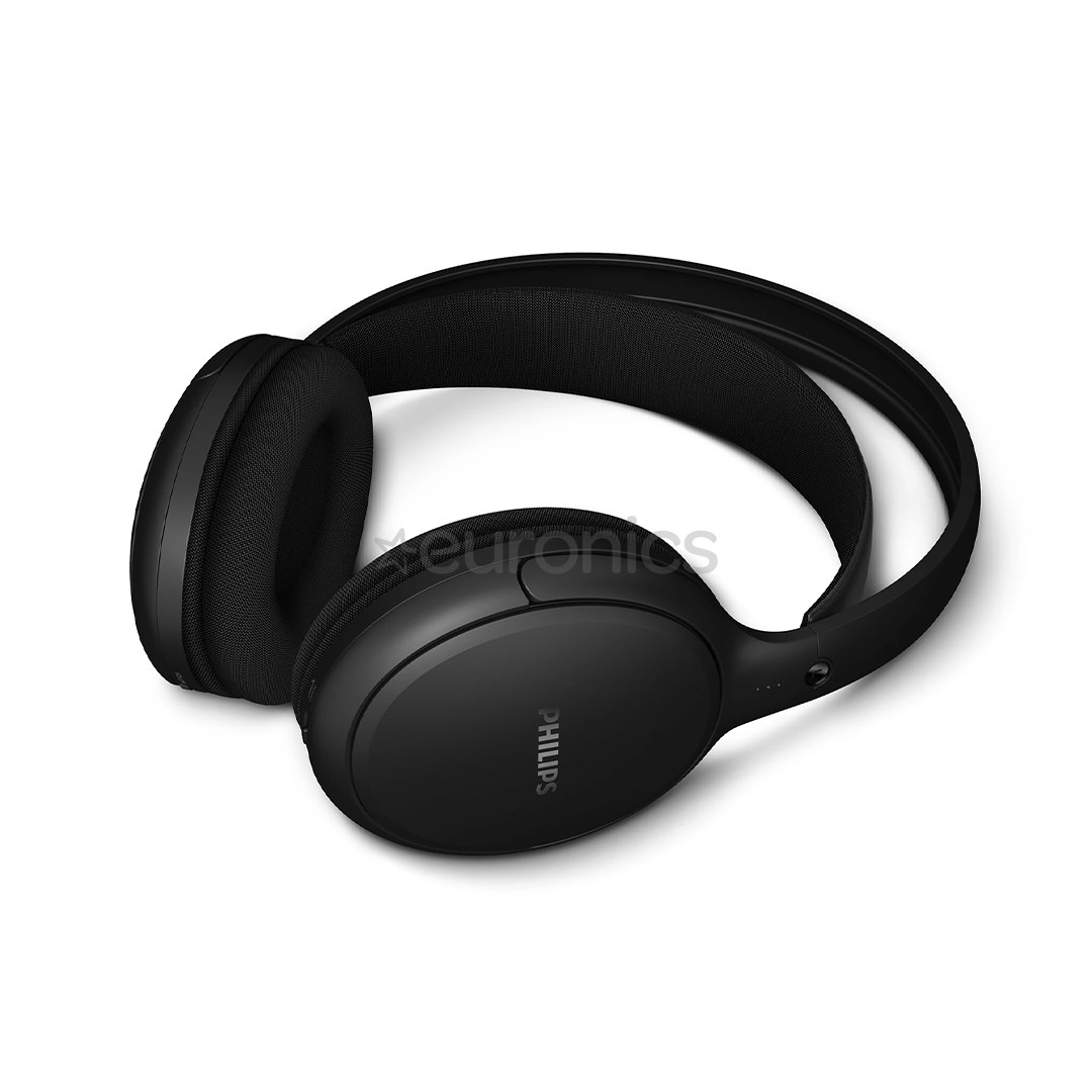 Philips SHC5200M2 TV headphones, must - Juhtmevabad kõrvaklapid