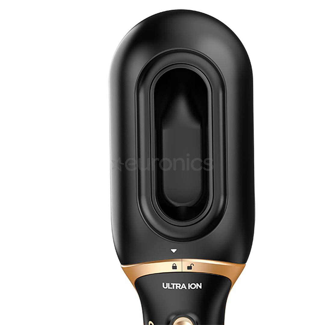 GA.MA Gold Ion 3D, черный/золотистый - Фен-щетка