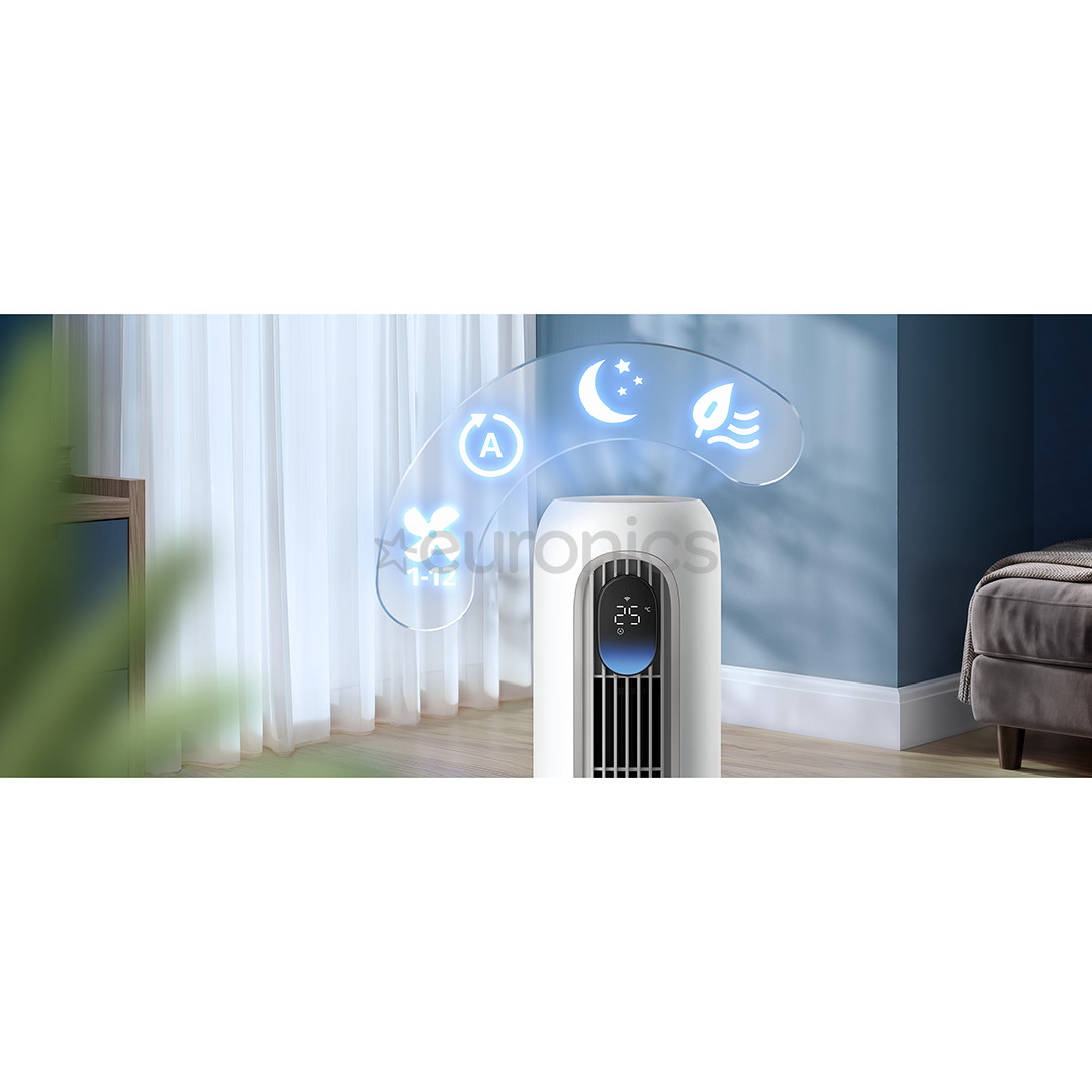 Philips Smart Fan 7000 Series, белый - Колонный вентилятор