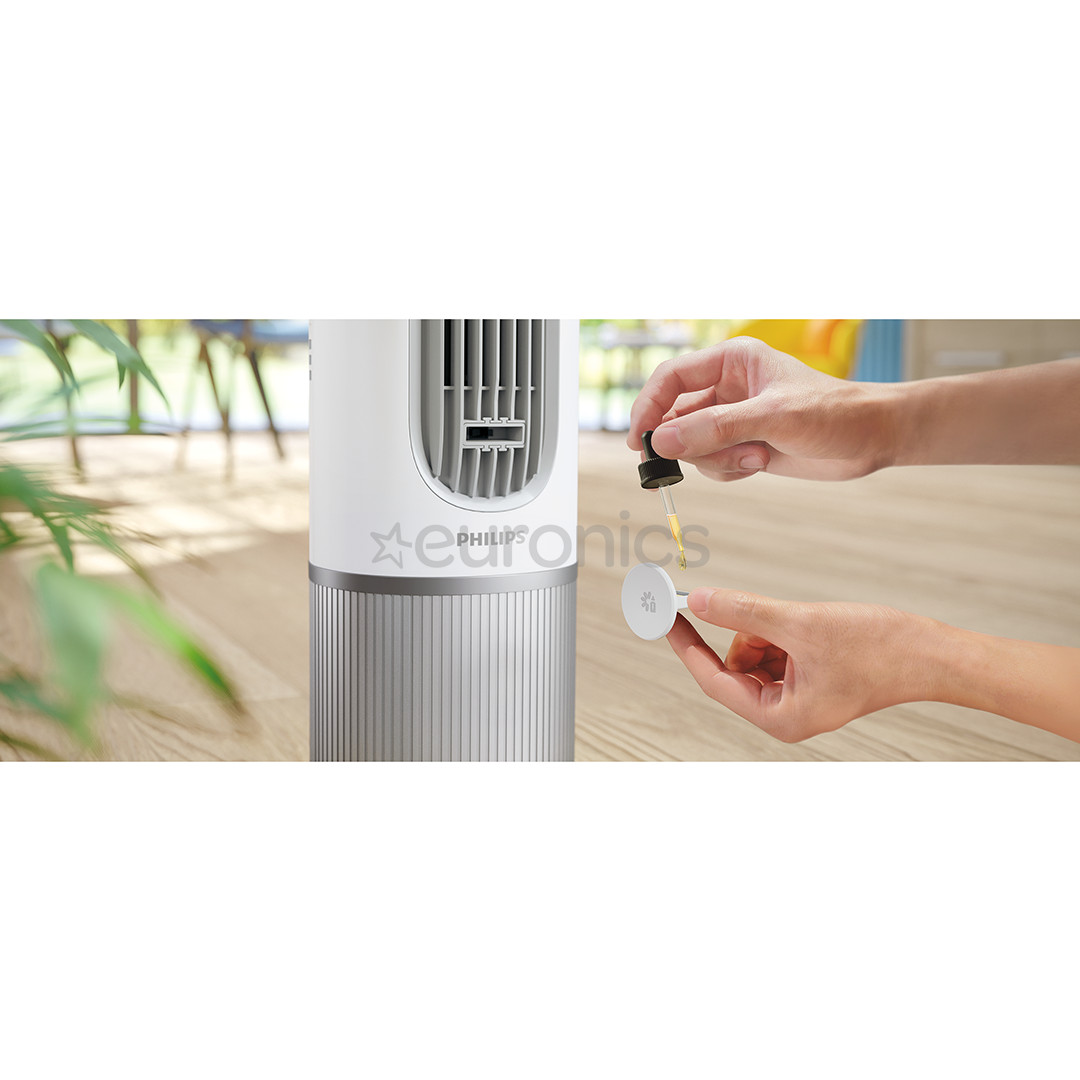 Philips Smart Fan 7000 Series, белый - Колонный вентилятор