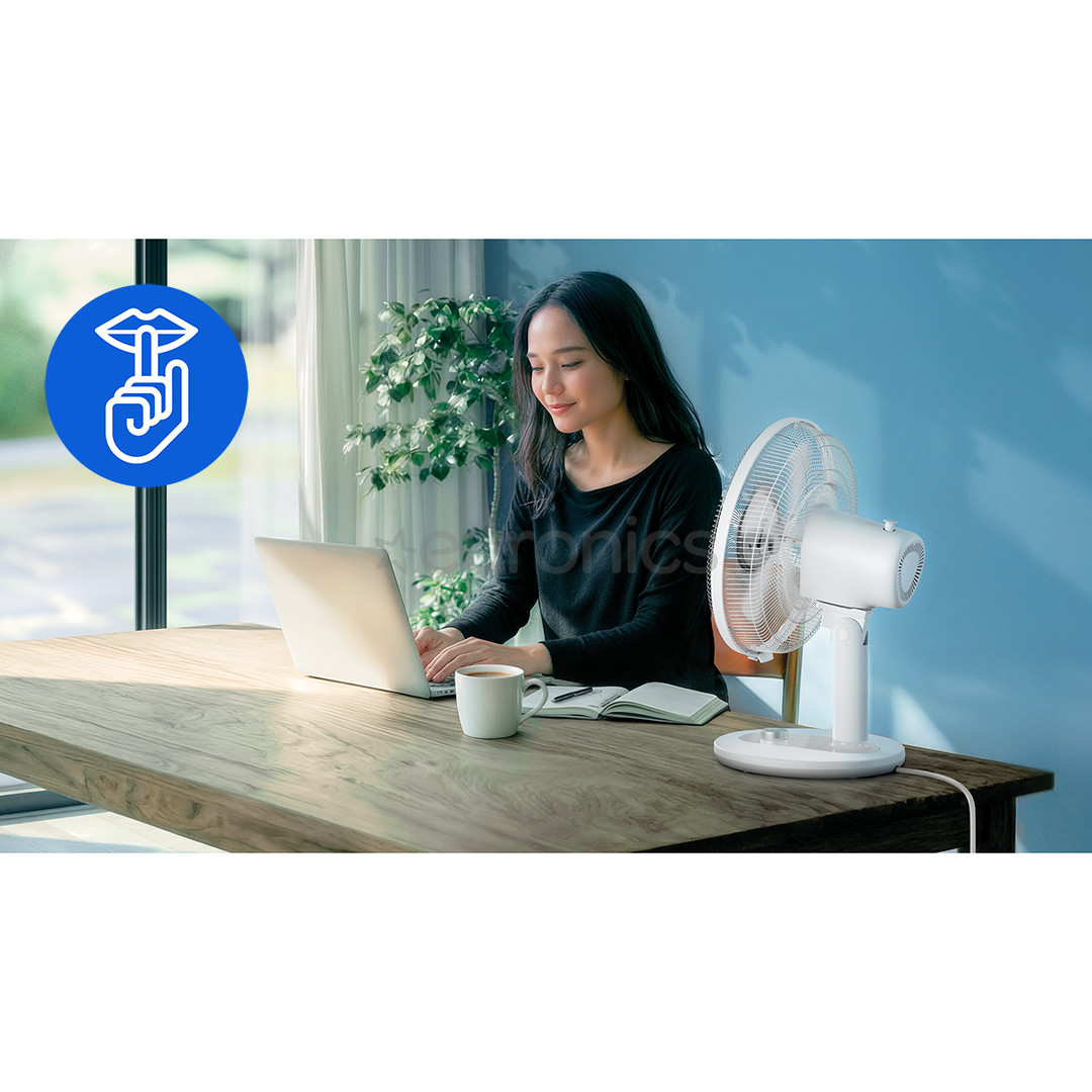 Philips Table Fan 1000 Series, valge - Lauaventilaator