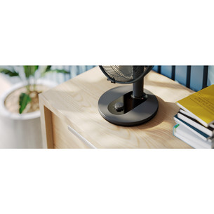 Philips Table Fan 1000 Series, черный - Настольный вентилятор