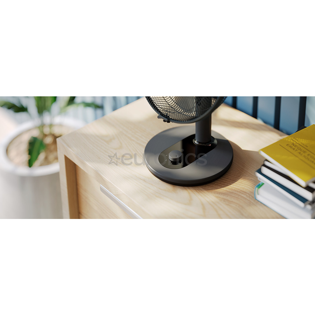 Philips Table Fan 1000 Series, черный - Настольный вентилятор