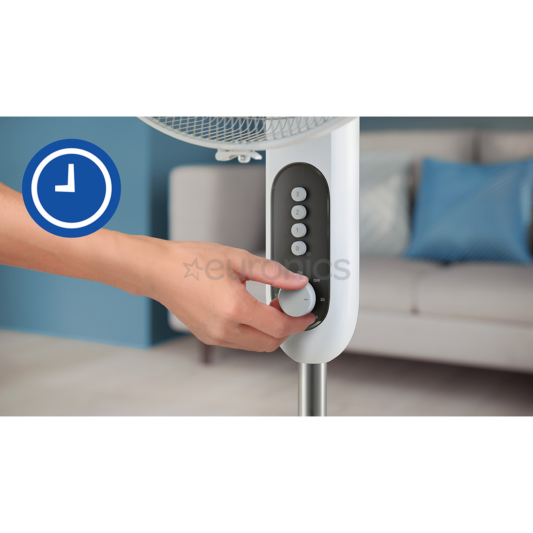 Philips 1000 Seeria, valge - Põrandaventilaator