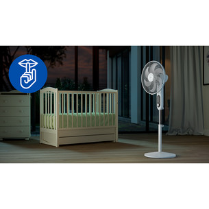 Philips 1000 Seeria, valge - Põrandaventilaator