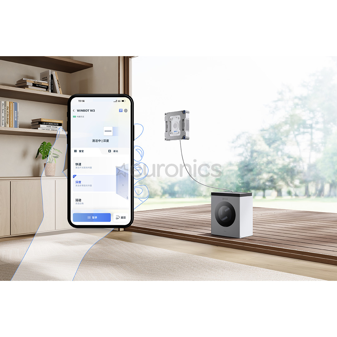 Ecovacs Winbot W3 Omni, белый - Робот-мойщик окон
