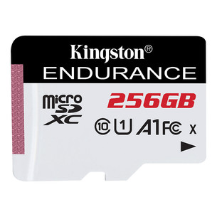 Kingston High-Endurance, microSDXC, 256 GB, valge - Mälukaart SDCE/256GB