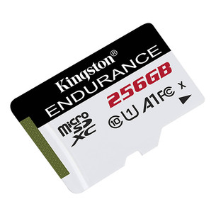 Kingston High-Endurance, microSDXC, 256 GB, valge - Mälukaart