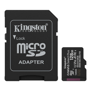 Kingston Canvas Select Plus, UHS-I, microSD, 128 GB, must - Mälukaart SDCS3/128GB