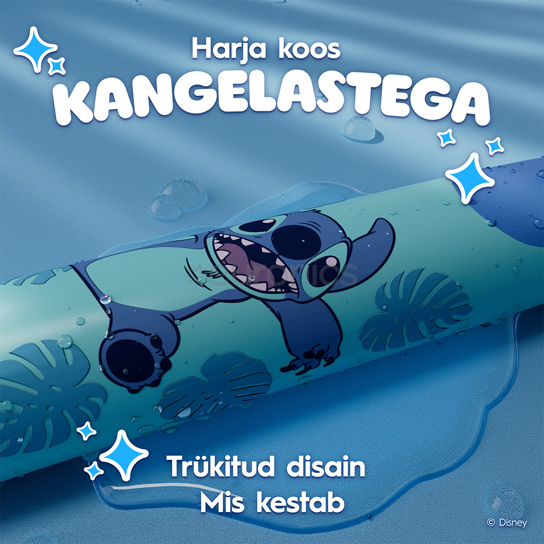 Braun Oral-B iO Kids, Disney, Stitch, sinine - Elektriline hambahari + vutlar
