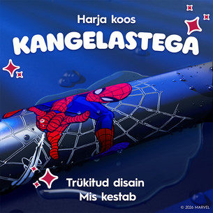 Braun Oral-B iO Kids, Marvel Spiderman, must - Elektriline hambahari + vutlar