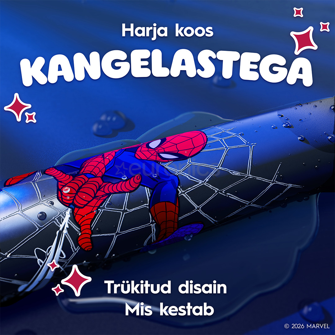 Braun Oral-B iO Kids, Marvel Spiderman, must - Elektriline hambahari + vutlar