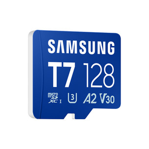 Samsung microSD Card T7, 128 GB, UHS-I, sinine - Mälukaart