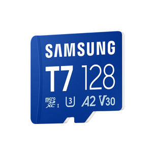 Samsung microSD Card T7, 128 GB, UHS-I, sinine - Mälukaart