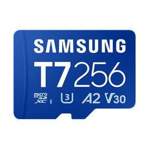 Samsung microSD Card T7, 256 GB, UHS-I, sinine - Mälukaart MB-MB256T/WW