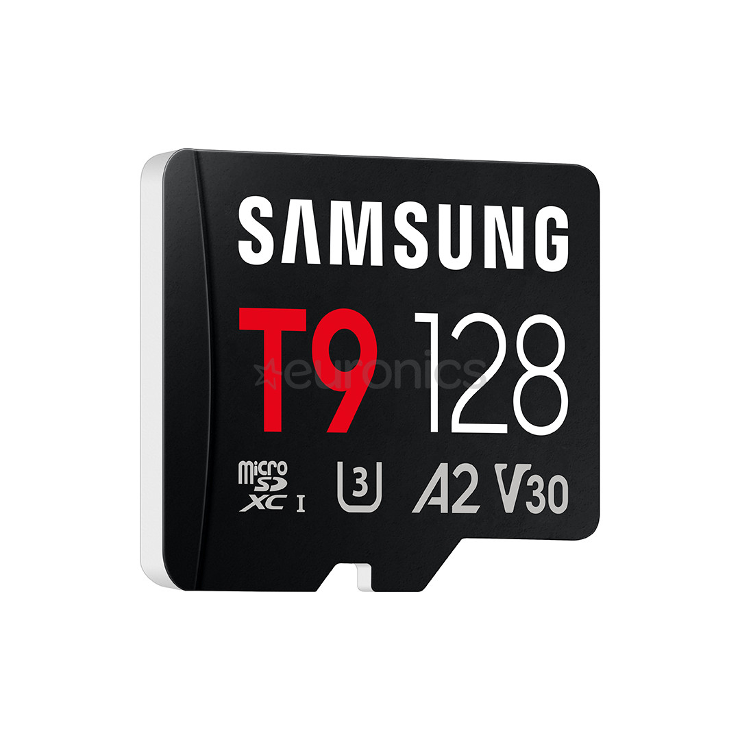 Samsung microSD Card T9, 128 GB, UHS-I, must - Mälukaart