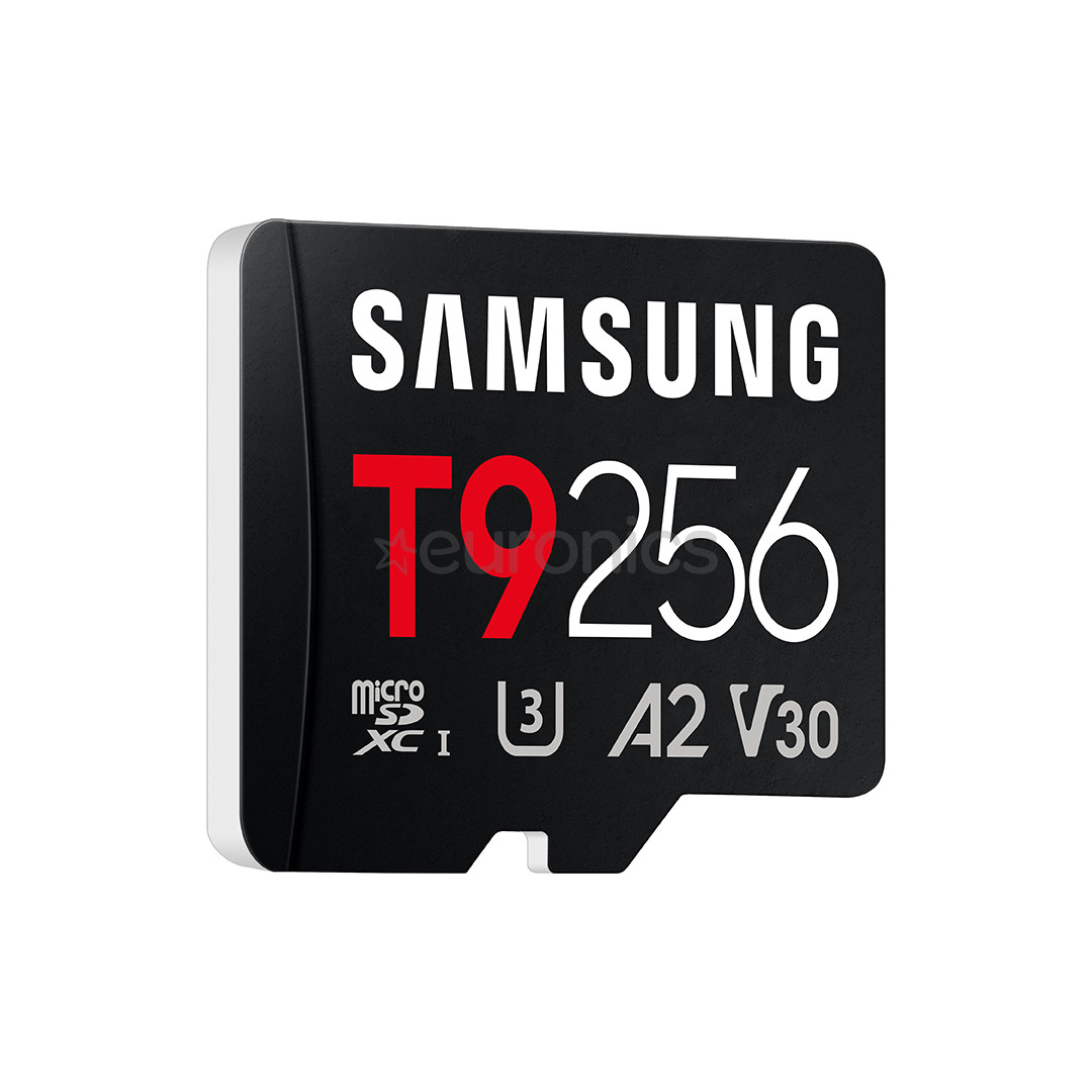 Samsung microSD Card T9, 256 GB, UHS-I, must - Mälukaart