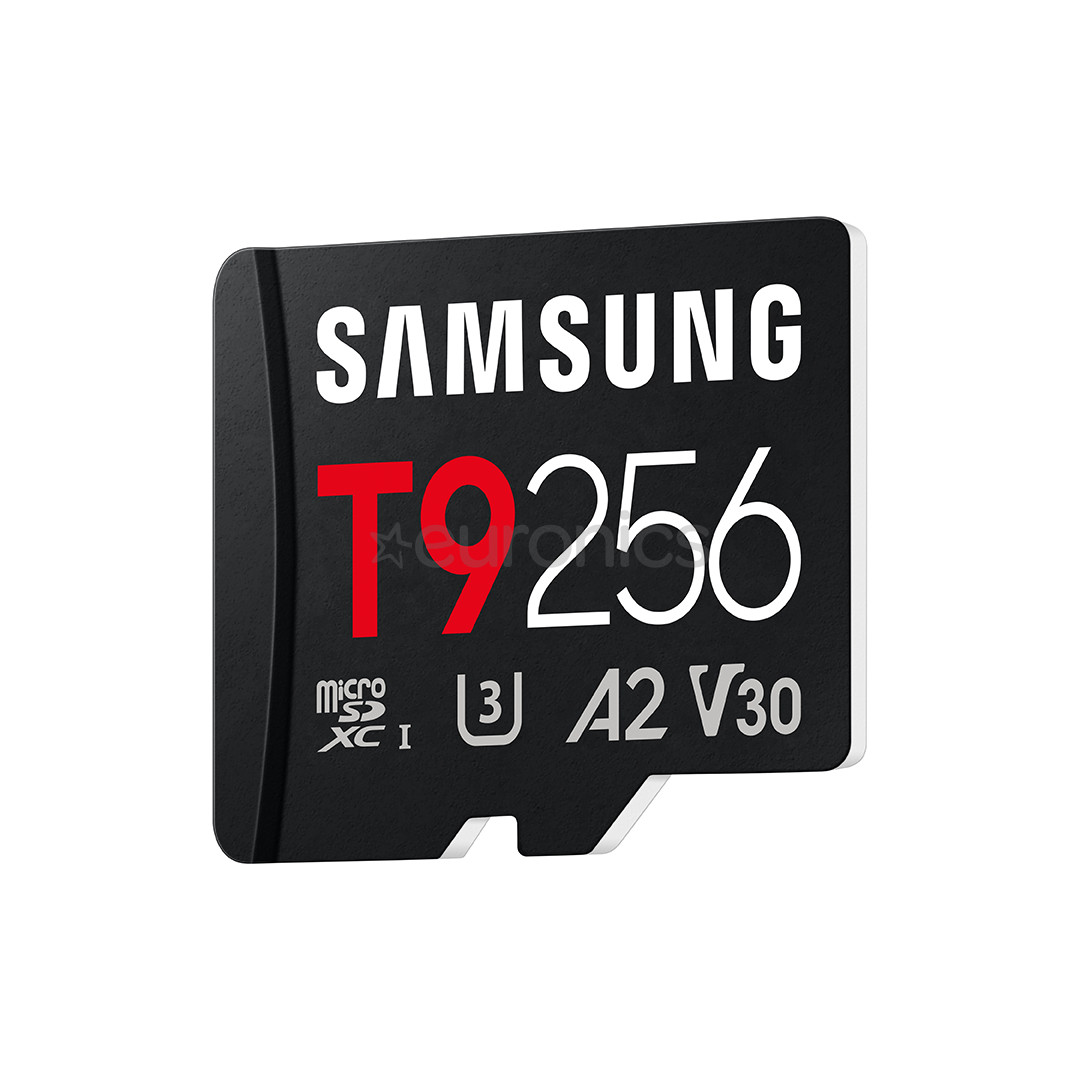 Samsung microSD Card T9, 256 GB, UHS-I, must - Mälukaart