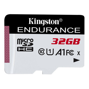 Kingston High-Endurance, microSDXC, 32 GB, white - Memory card SDCE/32GB